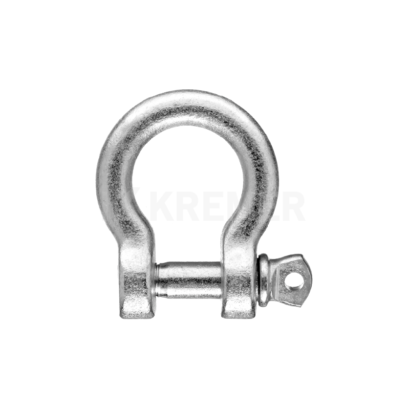 2-Pack Manilles Lyre Avec Vis Sécurisées 12T / 12.000kg ELLER - Galvanisées