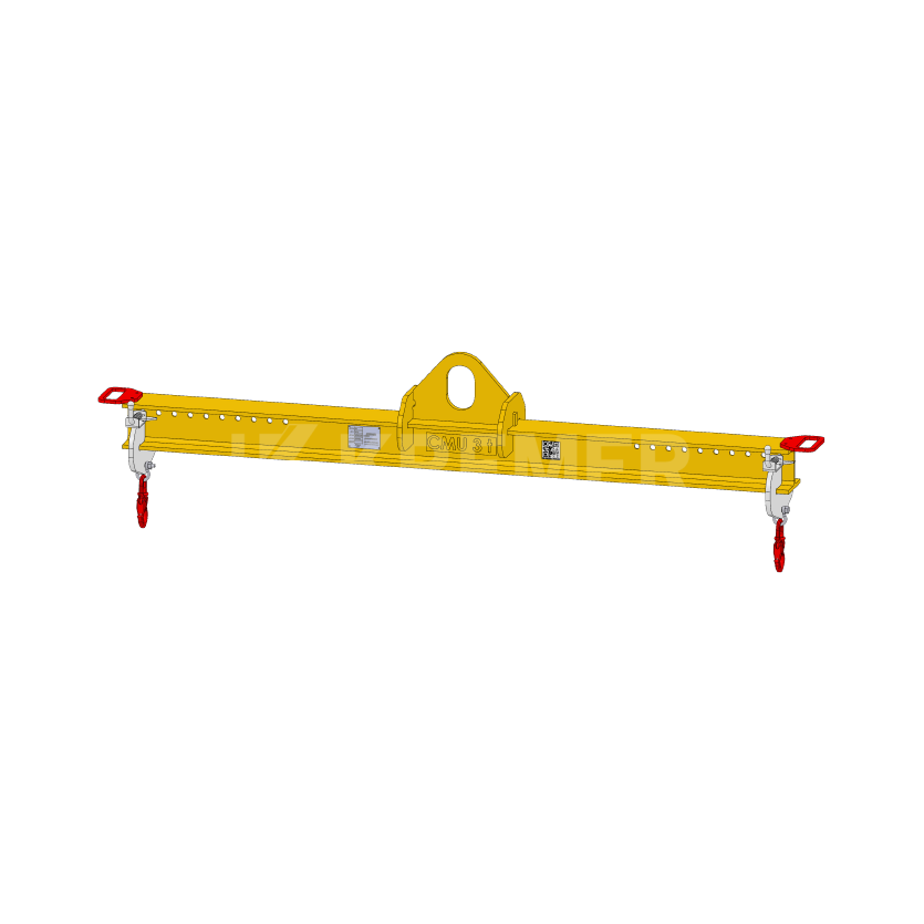 Palonnier simple réglable, une conception Groupe KREMER