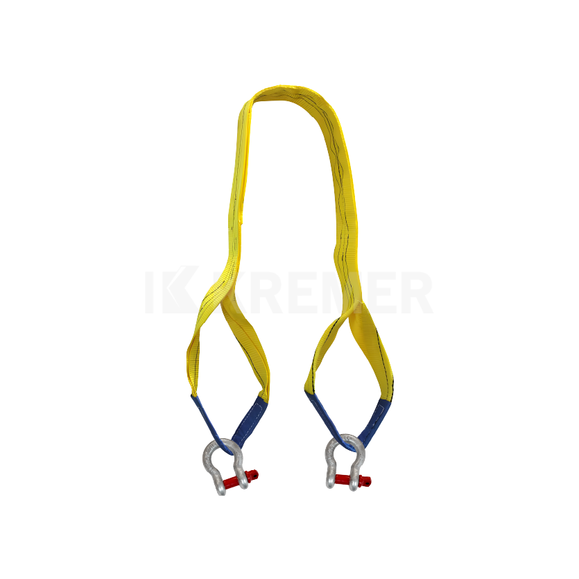 KIT sangle de remorquage LG 8m rupture 15T